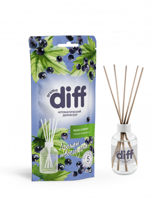 Диффузор ароматический "Черная смородина" 50 мл Диффузор ароматический "Черная смородина" 50 мл