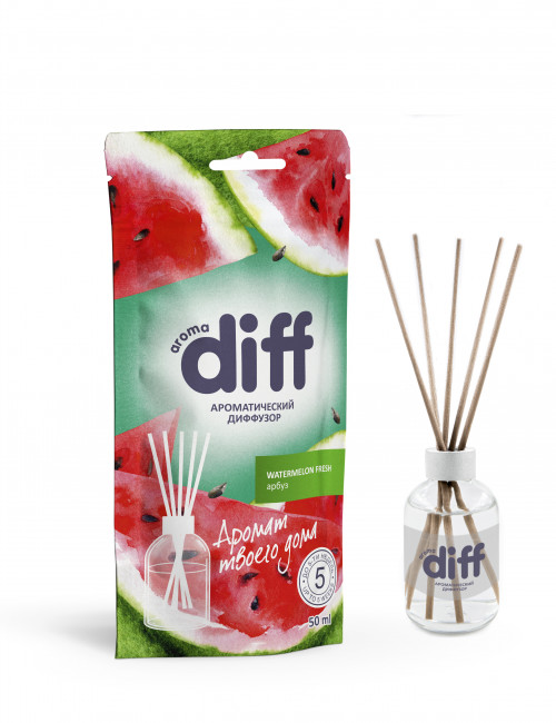Диффузор ароматический "Сочный арбуз" 50 мл Диффузор ароматический "Сочный арбуз" 50 мл