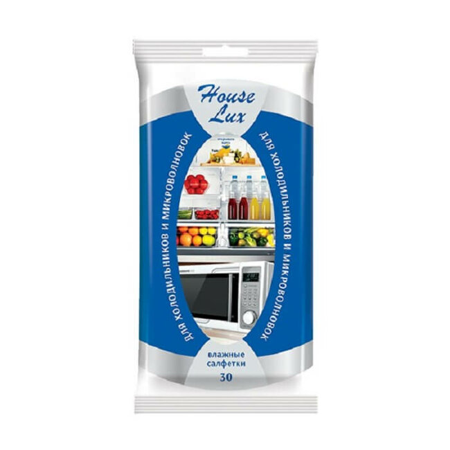 House Lux №30 влажные салфетки для холодильников и микроволновых печей House Lux №30 влажные салфетки для холодильников и микроволновых печей