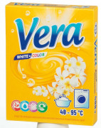 ВЕРА стиральный порошок Универсал автомат пачка 400г (желтый)