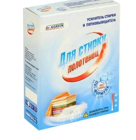 Dr. Norvin порошок для стирки полотенец (усилитель СМС и пятновыводитель) 300г 2шт. Dr. Norvin порошок для стирки полотенец (усилитель СМС и пятновыводитель) 300г 2шт.