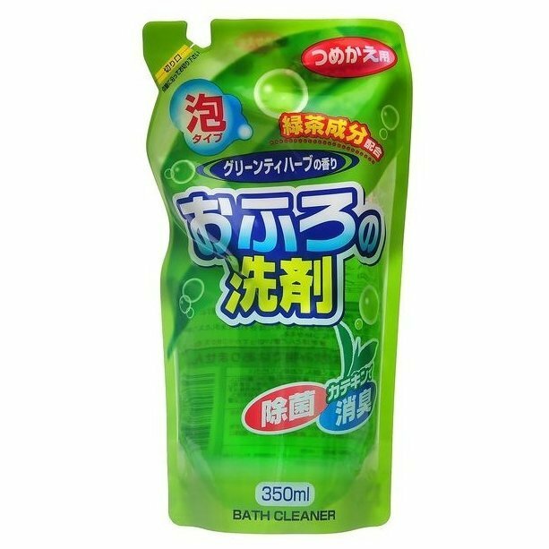 Средство чистящее для ванны "Зеленый чай и травы" Rocket Soap, сменная упаковка, 350 мл Средство чистящее для ванны "Зеленый чай и травы" Rocket Soap, сменная упаковка, 350 мл