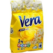 ВЕРА стиральный порошок Универсал автомат пакет 3кг (желтый)