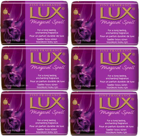 LUX Мыло туалетное Магия орхидеи, набор 6 шт х 85г LUX Мыло туалетное Магия орхидеи, набор 6 шт х 85г