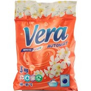 ВЕРА стиральный порошок Автомат пакет 3кг (красный)