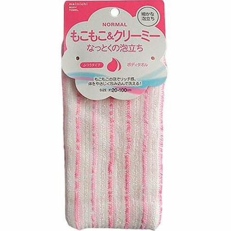 Мочалка для тела полосатая, 20х100 см Мочалка для тела полосатая, 20х100 см