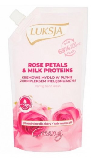 Luksja жидкое крем мыло роза и молочные протеины м/у 400мл Luksja жидкое крем мыло роза и молочные протеины м/у 400мл