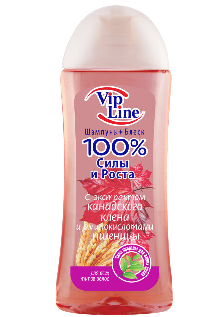 Шампунь "Vip Line" 100% Силы 400 г с экстрактами канадского клена и аминокислотами пшеницы Шампунь "Vip Line" 100% Силы 400 г с экстрактами канадского клена и аминокислотами пшеницы