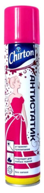 Chirton Антистатик-спрей для синтетических материалов 200мл Chirton Антистатик-спрей для синтетических материалов 200мл
