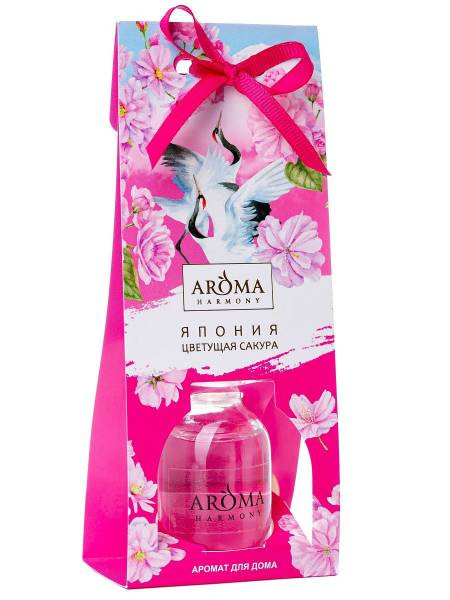 Диффузор ароматический Aroma Harmony "Япония" Цветущая сакура, 30 мл Диффузор ароматический Aroma Harmony "Япония" Цветущая сакура, 30 мл