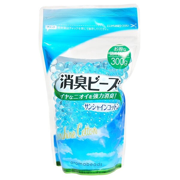 Освежитель воздуха Aromabeads "Солнечный хлопок", сменная упаковка, 300 г Освежитель воздуха Aromabeads "Солнечный хлопок", сменная упаковка, 300 г