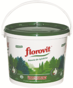 FLOROVIT  Гранулированный для хвойных растений и для туи  (тис, лиственница, можжевельник, кипарис, ель, сосна, пихта и др. ) 4 кг, ведро