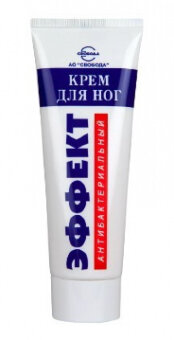 Эффект Крем для ног Антибактериальный 80г /Свобода/