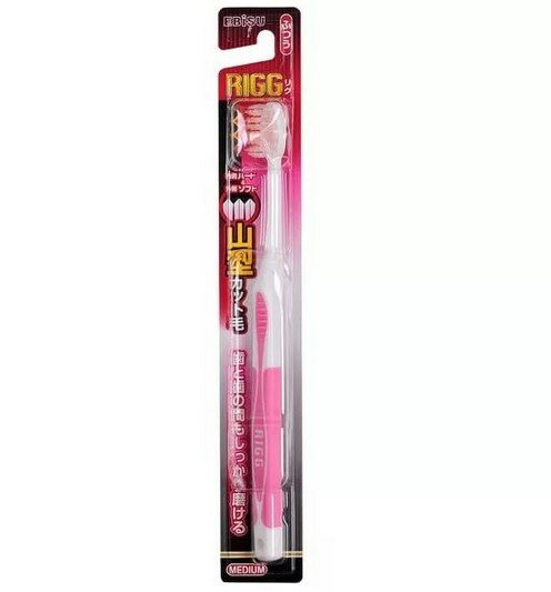 Щетка зубная RIGG Medium в форме зубцов Щетка зубная RIGG Medium в форме зубцов