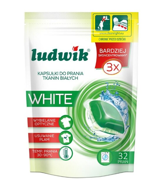 Ludwik Гелевые капсулы для стирки White 10 шт
