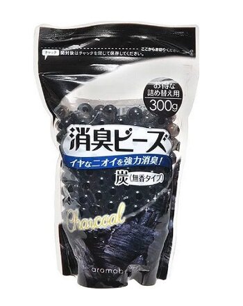 Освежитель воздуха Aromabeads на основе угля, сменная упаковка, 300 г Освежитель воздуха Aromabeads на основе угля, сменная упаковка, 300 г