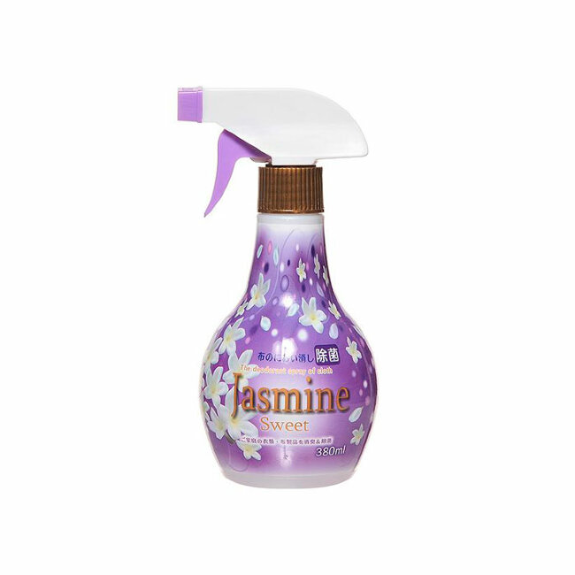 Освежитель и ароматизатор для одежды и белья с ароматом жасмина, 380 мл Освежитель и ароматизатор для одежды и белья с ароматом жасмина, 380 мл