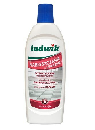 Ludwik средство для придания блеска ПВХ и линолеуму (эмульсия) 500 мл Ludwik средство для придания блеска ПВХ и линолеуму (эмульсия) 500 мл