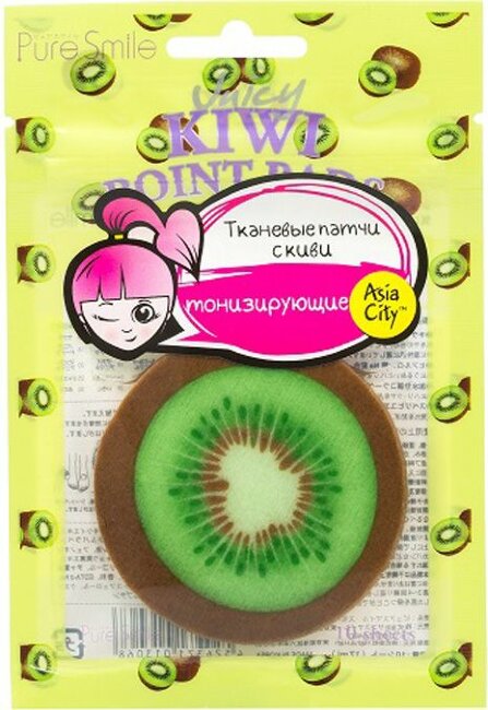 SUNSMILE Juicy Патчи тонизирующие кожу с киви 10 шт SUNSMILE Juicy Патчи тонизирующие кожу с киви 10 шт