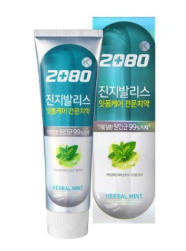 KeraSys Зубная паста Dental Clinic 2080 K Herbal Mint со вкусом мяты и экстрактами лечебных трав / 100 г KeraSys Зубная паста Dental Clinic 2080 K Herbal Mint со вкусом мяты и экстрактами лечебных трав / 100 г