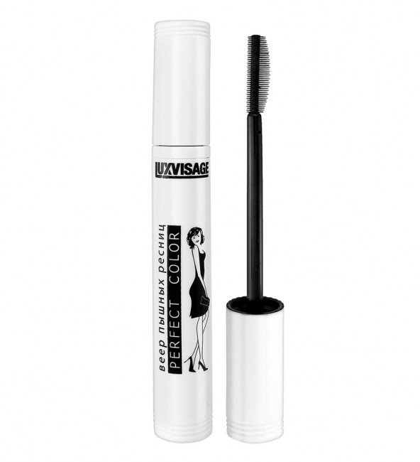 Тушь для ресниц Luxvisage Perfect Color веер пышных ресниц тон Черный 9 г Тушь для ресниц Luxvisage Perfect Color веер пышных ресниц тон Черный 9 г