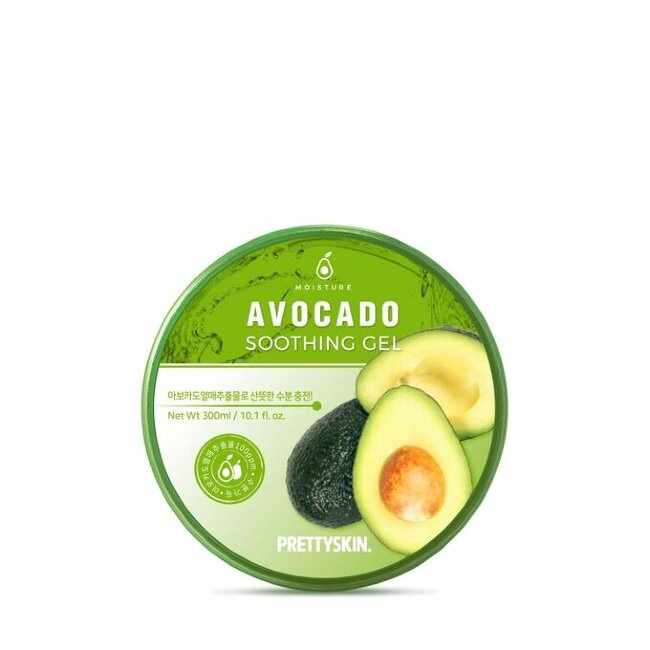Prettyskin Мультифункциональный гель для лица и тела с авокадо, 300 мл Prettyskin Мультифункциональный гель для лица и тела с авокадо, 300 мл