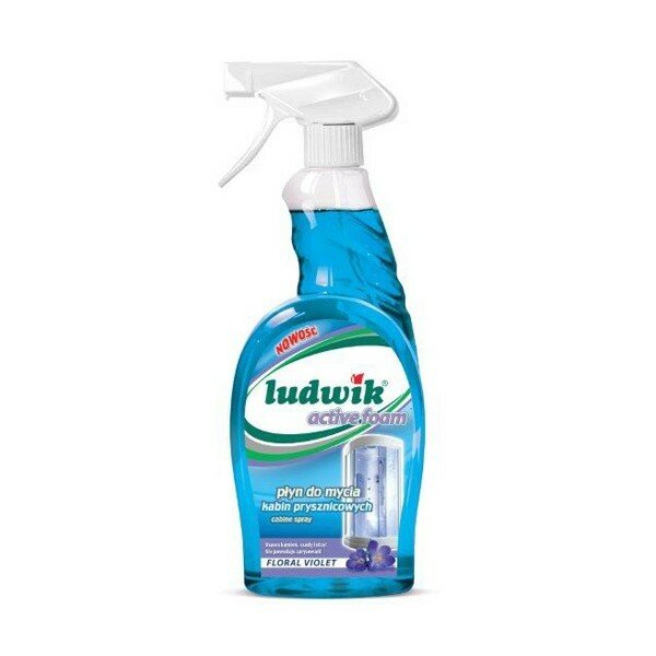 Ludwik средство для мытья душевых кабин активная пена Floral violet 750 мл триггер Ludwik средство для мытья душевых кабин активная пена Floral violet 750 мл триггер