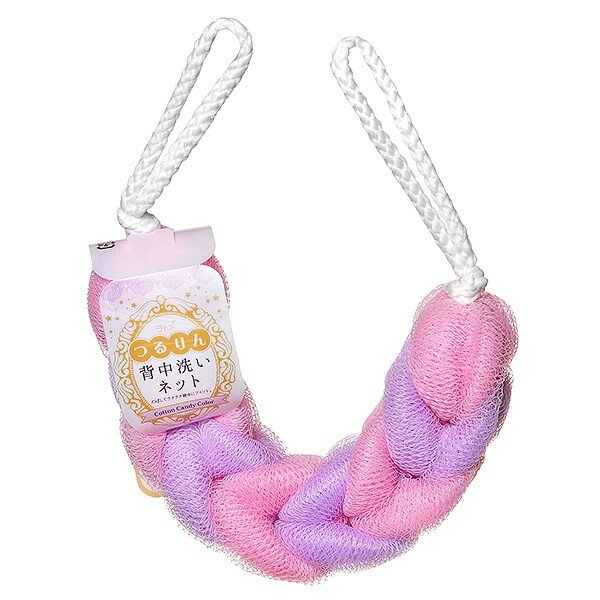 Мочалка для тела "Косичка" розовая Мочалка для тела "Косичка" розовая