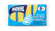 Novax Губки кухонные крупнопористые 5шт