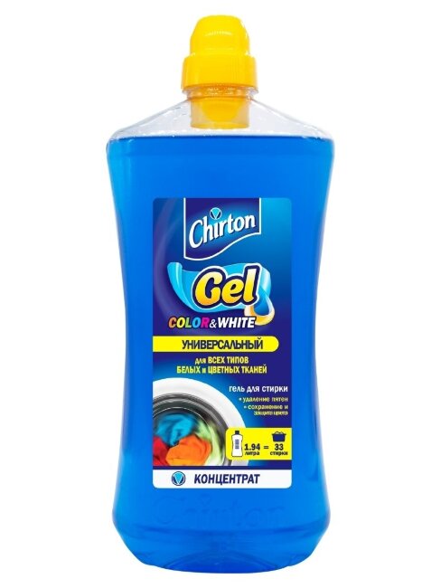 Chirton Гель - концентрат для стирки Универсальный 1940мл Chirton Гель - концентрат для стирки Универсальный 1940мл