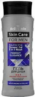 Belle Jardin Skin Care for men Perfect Elegance гель для душа 3в1, 420мл