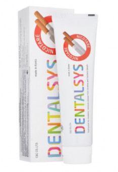 KeraSys Зубная паста Dental Clinic 2080 Dentalsys Nicotare для курильщиков /130 г KeraSys Зубная паста Dental Clinic 2080 Dentalsys Nicotare для курильщиков /130 г