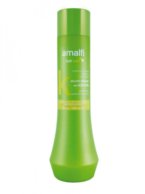 AMALFI Кондиционер с Кератином - Ароматом Мохито "Keratin Mojito" для вьющихся волос 1000мл