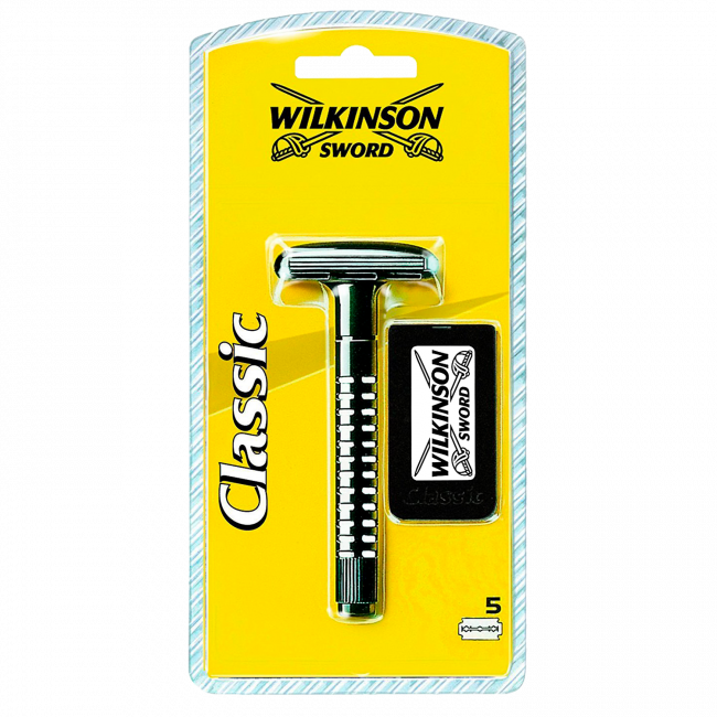 Wilkinson Schick Classic станок классический + 5 лезвий Wilkinson Schick Classic станок классический + 5 лезвий