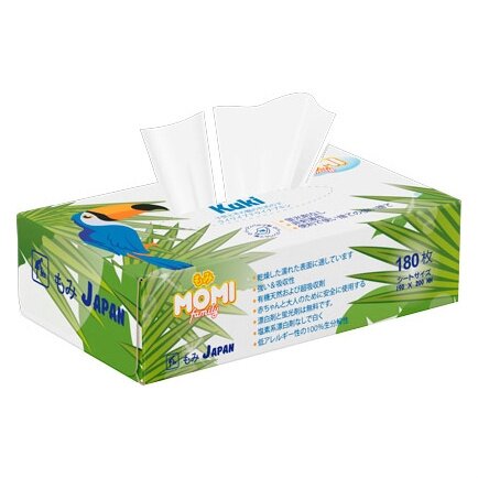 Салфетки MOMI "Famiiy KUKI" 2-х слойные 180 шт. Салфетки MOMI "Famiiy KUKI" 2-х слойные 180 шт.