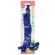 Шлейка для маленьких собак, 27-35 см, синяя Echo Metal