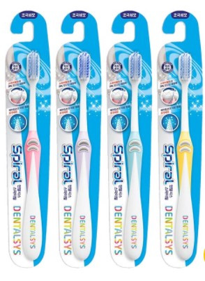 KeraSys Зубная щетка Dentalsys Spiral Интенсивное очищение с эффектом зубной нити 1 шт KeraSys Зубная щетка Dentalsys Spiral Интенсивное очищение с эффектом зубной нити 1 шт