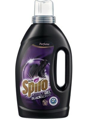 Spiro Black гель с ланолином для стирки  темных  тканей 1050 мл