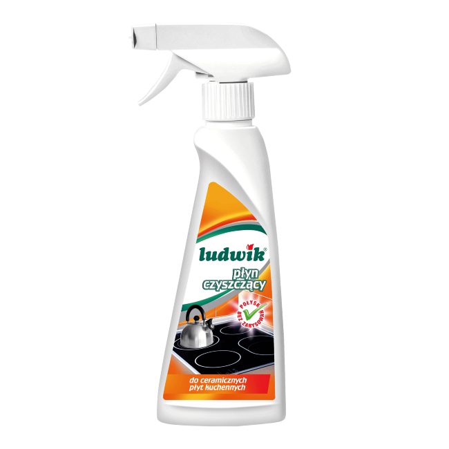 Ludwik средство для чистки стеклокерамических кухонных плит с триггером 250 мл Ludwik средство для чистки стеклокерамических кухонных плит с триггером 250 мл
