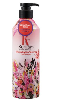 KeraSys Парфюмированный шампунь для волос Blooming & Flowery Perfumed Shampoo / 600 мл.