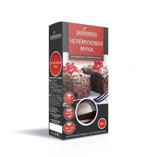 Polezzno мука черемуховая, 200 гр Polezzno мука черемуховая, 200 гр