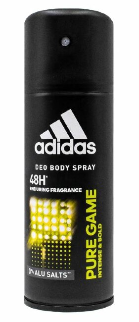 Adidas Дезодорант-спрей Чистая игра (Pure Game) 150мл Adidas Дезодорант-спрей Чистая игра (Pure Game) 150мл