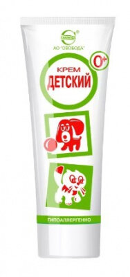 Крем Детский в ламинированой тубе 68г /Свобода/