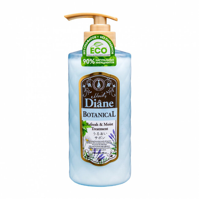 Moist Diane Botanical Refresh Бальзам-кондиционер Питание 480 мл Moist Diane Botanical Refresh Бальзам-кондиционер Питание 480 мл