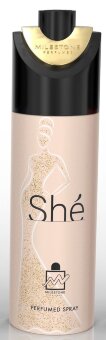 MileStone She women Парфюмированный Дезодорант-спрей 200мл