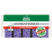 Domi Губки кухонные антибактериальные Antibatterico 5шт