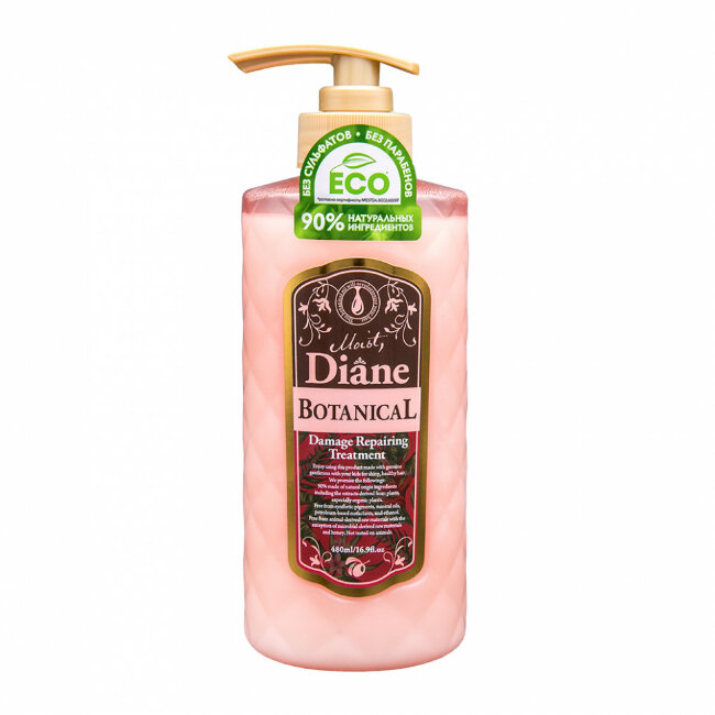 Moist Diane Botanical Repair Бальзам-кондиционер Восстановление 480 мл Moist Diane Botanical Repair Бальзам-кондиционер Восстановление 480 мл
