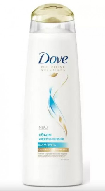 DOVE Шампунь Объем и восстановление 380мл DOVE Шампунь Объем и восстановление 380мл