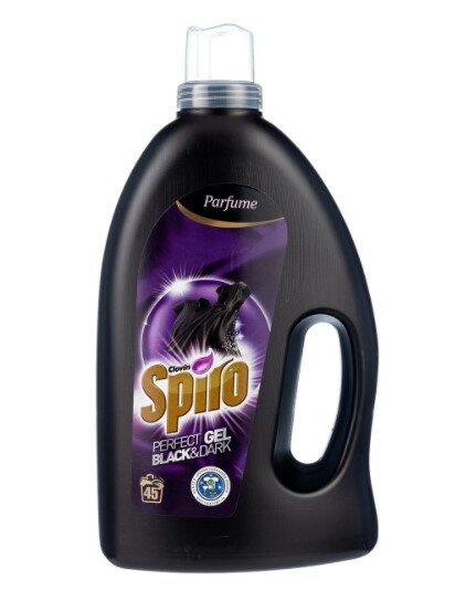 Spiro Black Гель для стирки тёмных тканей 3150 мл Spiro Black Гель для стирки тёмных тканей 3150 мл