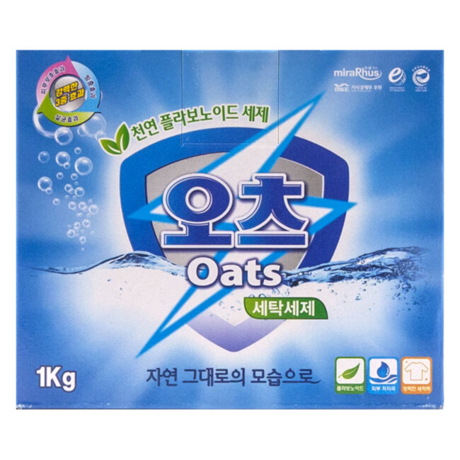 Oats Концентрированный стиральный порошок, картонная коробка, 1 кг Oats Концентрированный стиральный порошок, картонная коробка, 1 кг